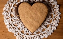 Dinkel-Nougat-Herz Genuss von Waldherr vegan